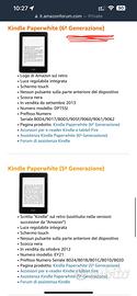 Kindle Paperwhite (6ª Generazione) + Custodia