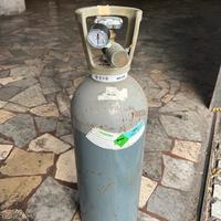 Bombola anidride carbonica 10kg riduttore manometr