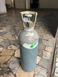 Bombola anidride carbonica 10kg riduttore manometr
