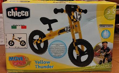 bicicletta senza pedali da bambini