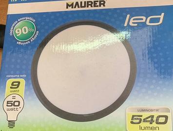 Plafoniera Tonda led MAURER