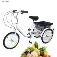 Bicicletta a 3 ruote ancora imballata