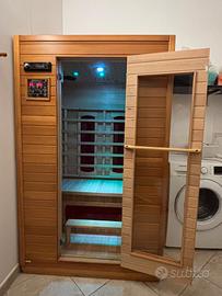 Sauna lampade infrarossi 2 posti - RelaxSauna