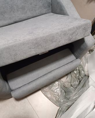 poltrona letto singolo 
