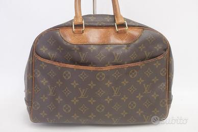 Authentic Louis Vuitton Deauville Handbag Monogram