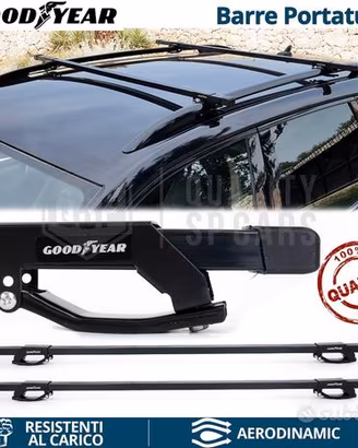 Barre Portatutto per JEEP RENEGADE GoodYear NERE