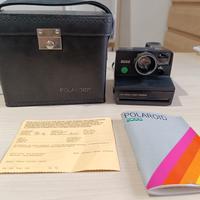 Polaroid 2000 Land camera con custodia e manuale