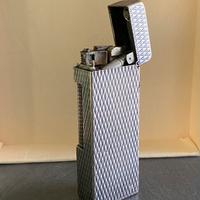 Dunhill accendino placcato argento