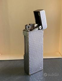 Dunhill accendino placcato argento