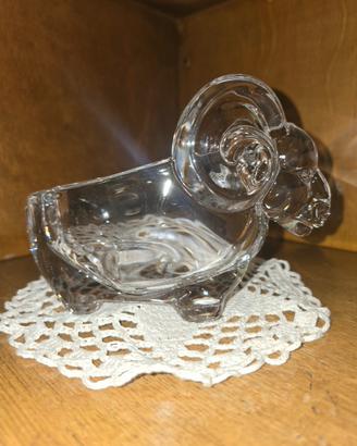 Ariete di vetro vintage