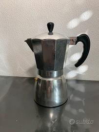 Caffettiera Moka da 6 tazze nuova
