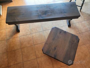 Tavolino da salotto in legno