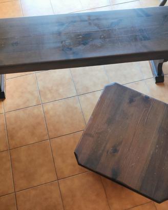 Tavolino da salotto in legno