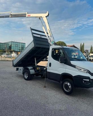 IVECO DAILY 35C12 RIBALT 3 LATI+GRU BONFIGLIOLI P 