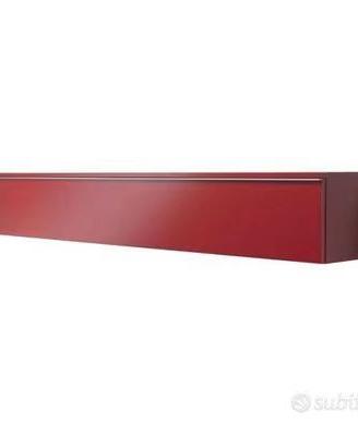 Pensile Ikea rosso laccato