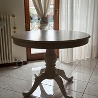 Tavolo rotondo allunganile