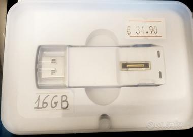 Pendrive chiavetta con sensore impronte digitali