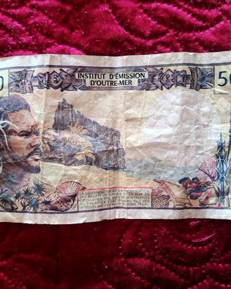 Banconota da 500 franchi - Nuova Caledonia