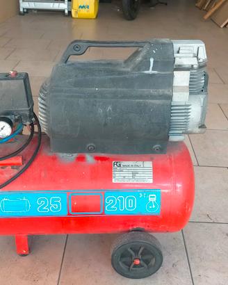 Compressore aria 25 litri 