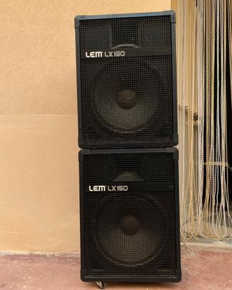 Casse LEM LX 150 vintage