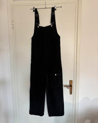 Salopette Jean nera Scout tg XS