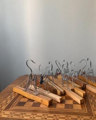 Grucce appendi pantaloni vintage