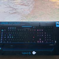 Tastiera meccanica da gioco gaming per pc con filo