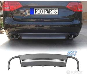 DIFFUSORE AUDI A4 B8 07-11 LOOK S4