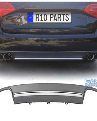 DIFFUSORE AUDI A4 B8 07-11 LOOK S4