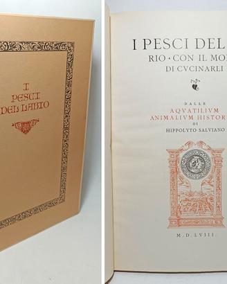 I PESCI DEL LARIO CON IL MODO DI  CUCINARLI 1958
