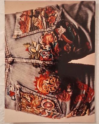 cartolina pubblicitaria Levi's da collezzione