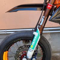 impianto freno supermoto piastre faor doppio disco