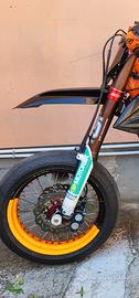 impianto freno supermoto piastre faor doppio disco