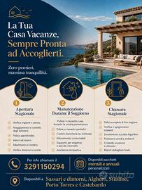 Gestione e cura della tua casa Vacanza Sarda