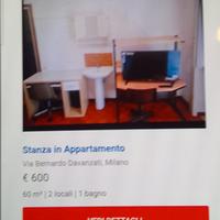 Singola zona Dergano x Studente Uni