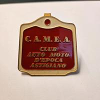 targa auto epoca
