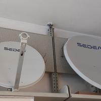 Parabola + lnb sky q dcss fracarro