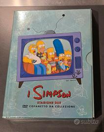DVD I Simpson Stagione 2 cofanetto MAI GUARDATO