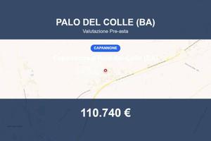 Immobile in asta di 2521 m² a Palo del Colle