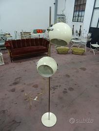 Piantana Space Age doppia luce anni 70