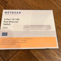 Netgear Switch ethernet 5 porte 10/100