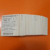 195 Figurine calciatori Panini 86/87 diverse