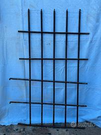 grata d'epoca in ferro forgiato