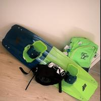 Kite Surf SCULP GREEN + TAVOLA RAPTOR