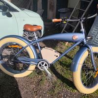 bicicletta elettrica nuova stile retrò