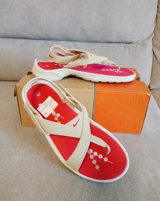 Rare Nike Beachy Thong Donna Sandali NUOVE Scatola