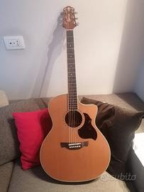 Chitarra acustica elettrificata Crafter GAE 7 /N