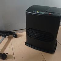 Stufa a zibro elettronica con carrellino