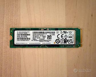SSD NVMe Samsung 256GB