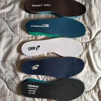 N.5 PLANTARI SCARPE TIMBERLAND, NEW BALANCE, ASICS